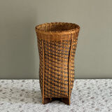 Bamboo vase for dried flowers