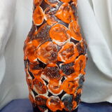 Seventies Pitcher Black and Orange