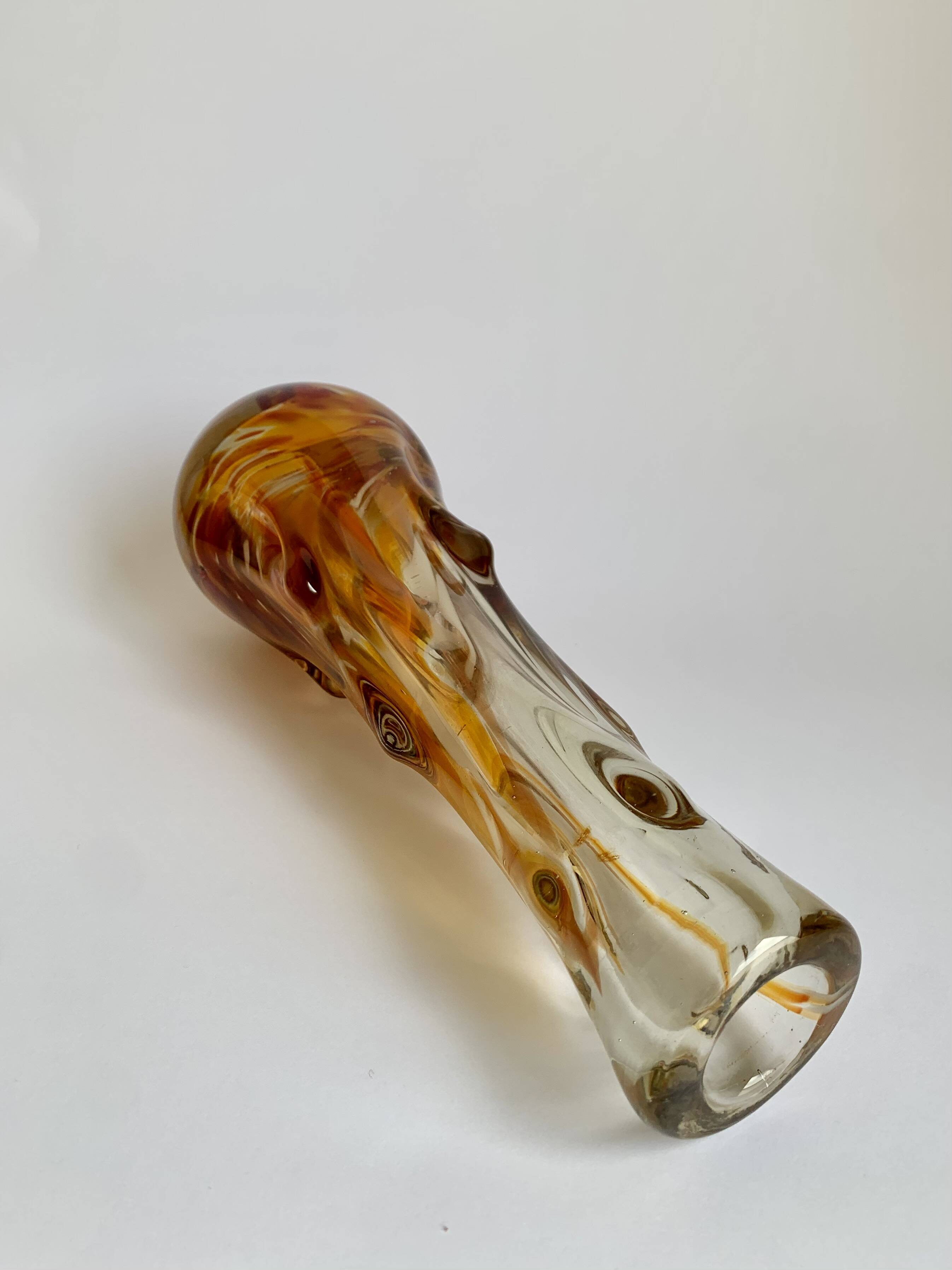 Vintage Glass Vase, 1970s