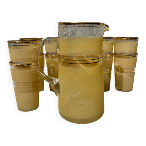 Service à orangeade - verre