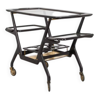 Cesare Lacca rolling bar cart
