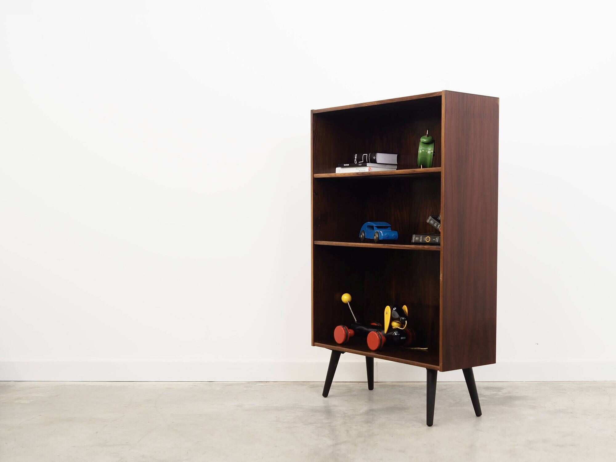 Mahogany bookcase, Danish design, 1970s, production: Denmark