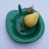 Serving plate in ceramics in Vallauris in the 1950s