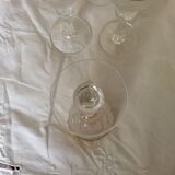 Set of 6 Crystal glasses