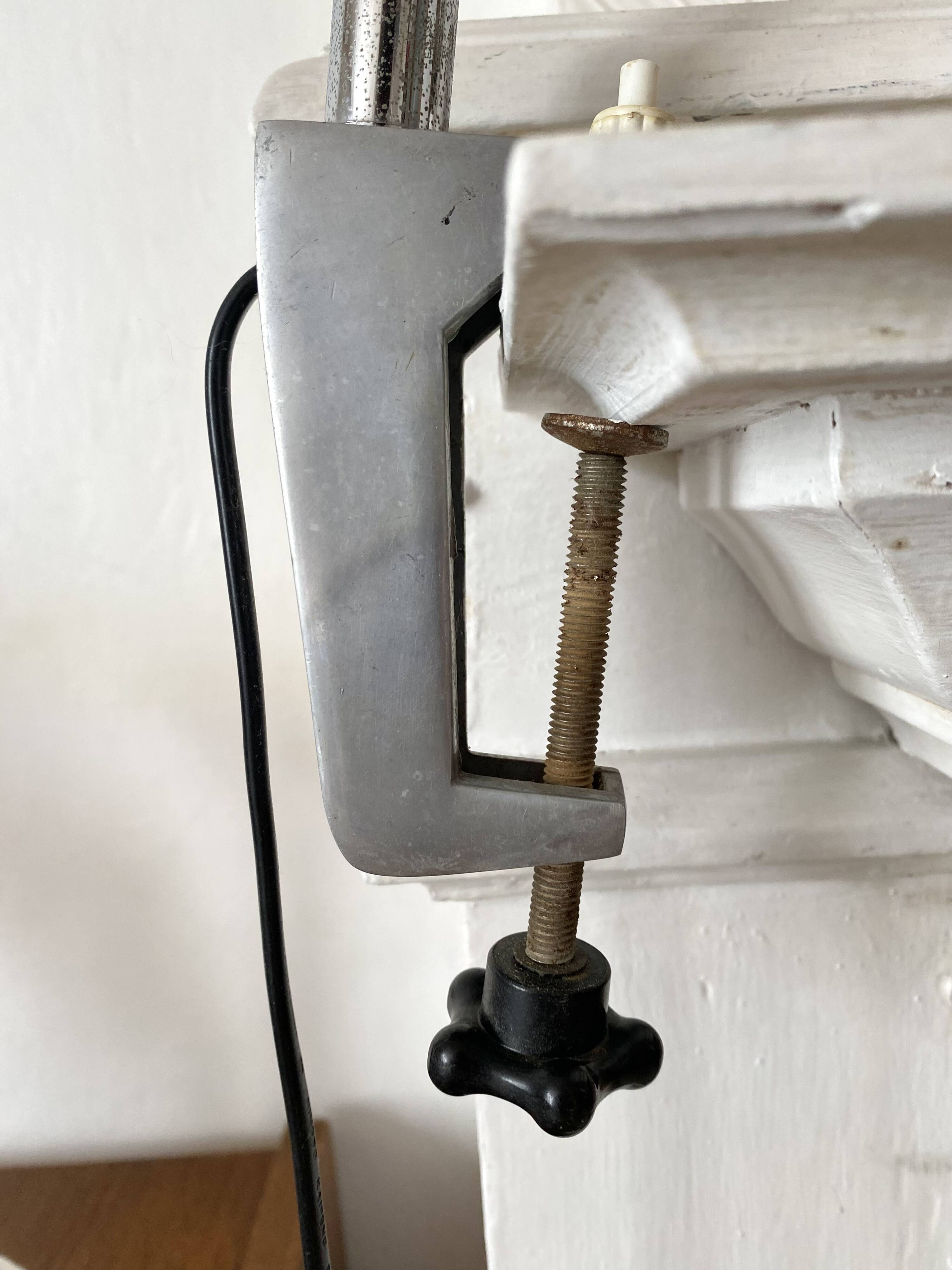 Fornay-style workshop lamp from the 1950s