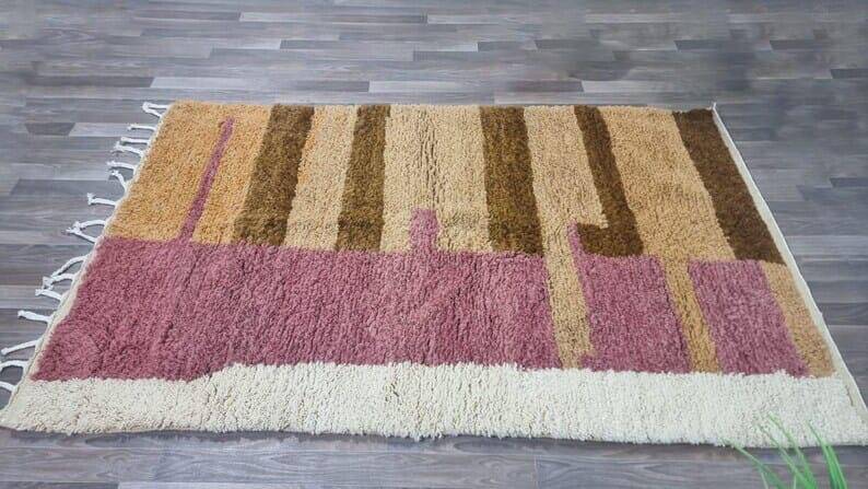 Handmade Berber rug size 2/3 m