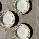 5 Longwy hollow plates