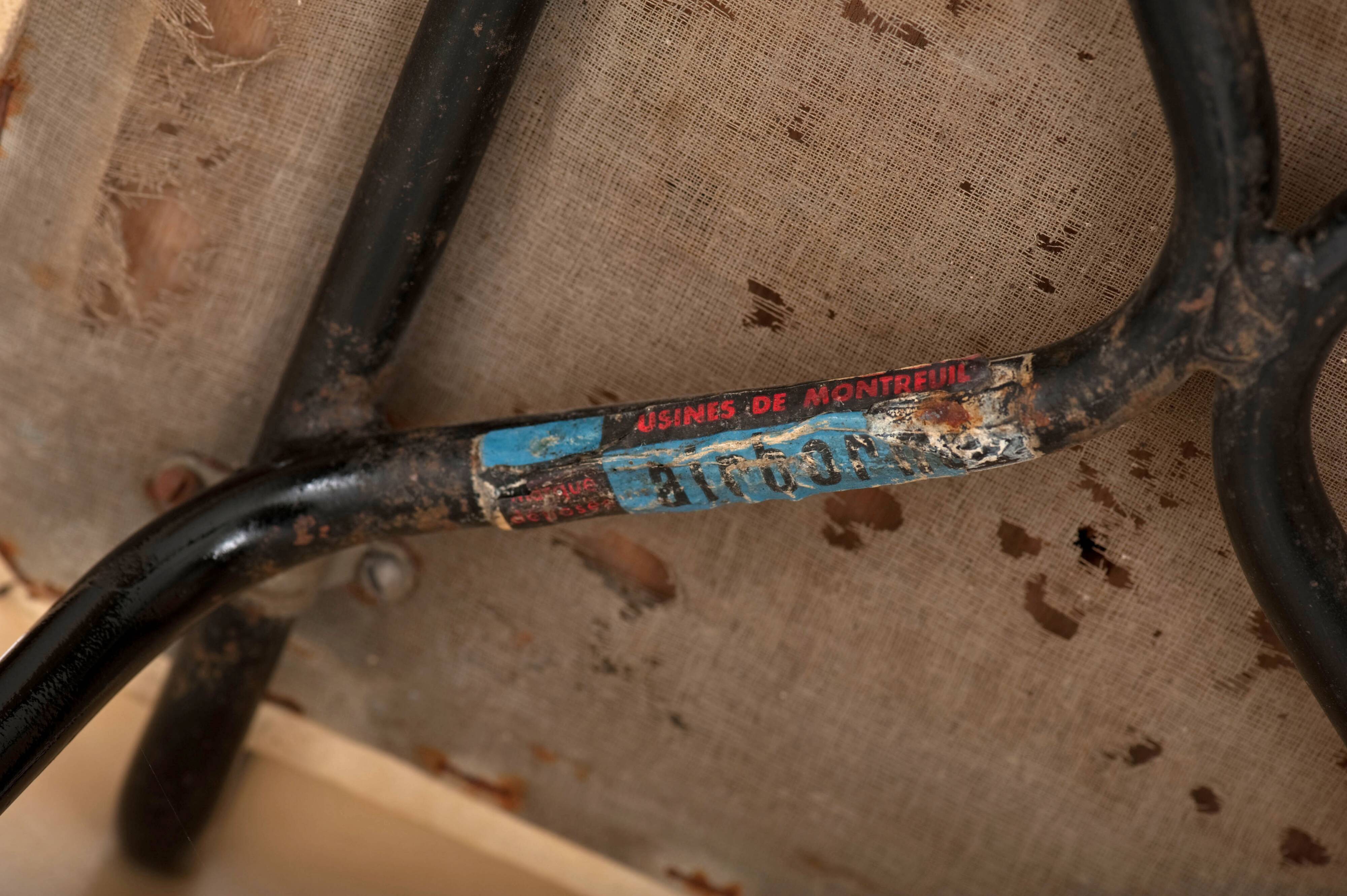 Set of 4 chairs by André Simard, Airborne, 1950