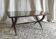 Table basse en bois massif style anglais - mid. XXeme