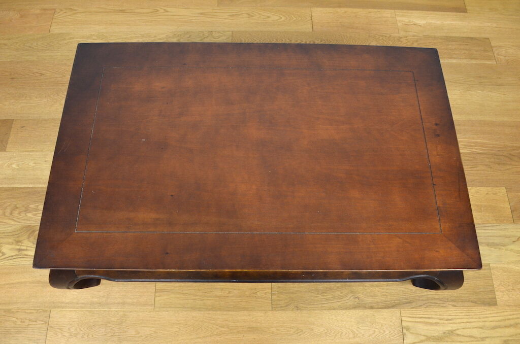 Wooden opium coffee table