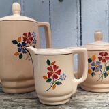 Coffee service in holy earthenware amand