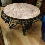 Coffee table circa 1940/50 in wrought iron