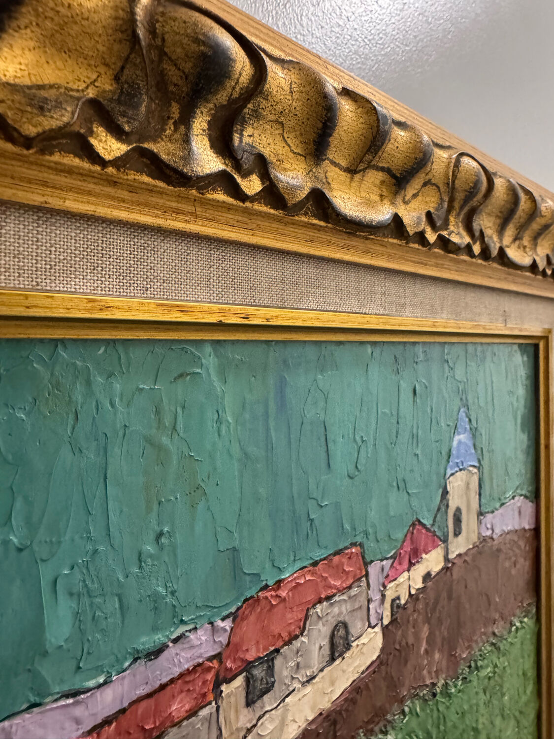 Post-Impressionist landscape painting