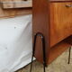 Meuble secrétaire vintage pieds compas