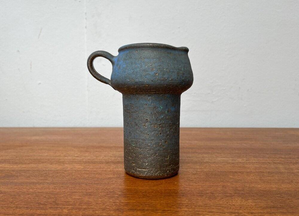 Studio pottery vase by Theodor Bogler for Maria Laach, mid-century German, 1960s.