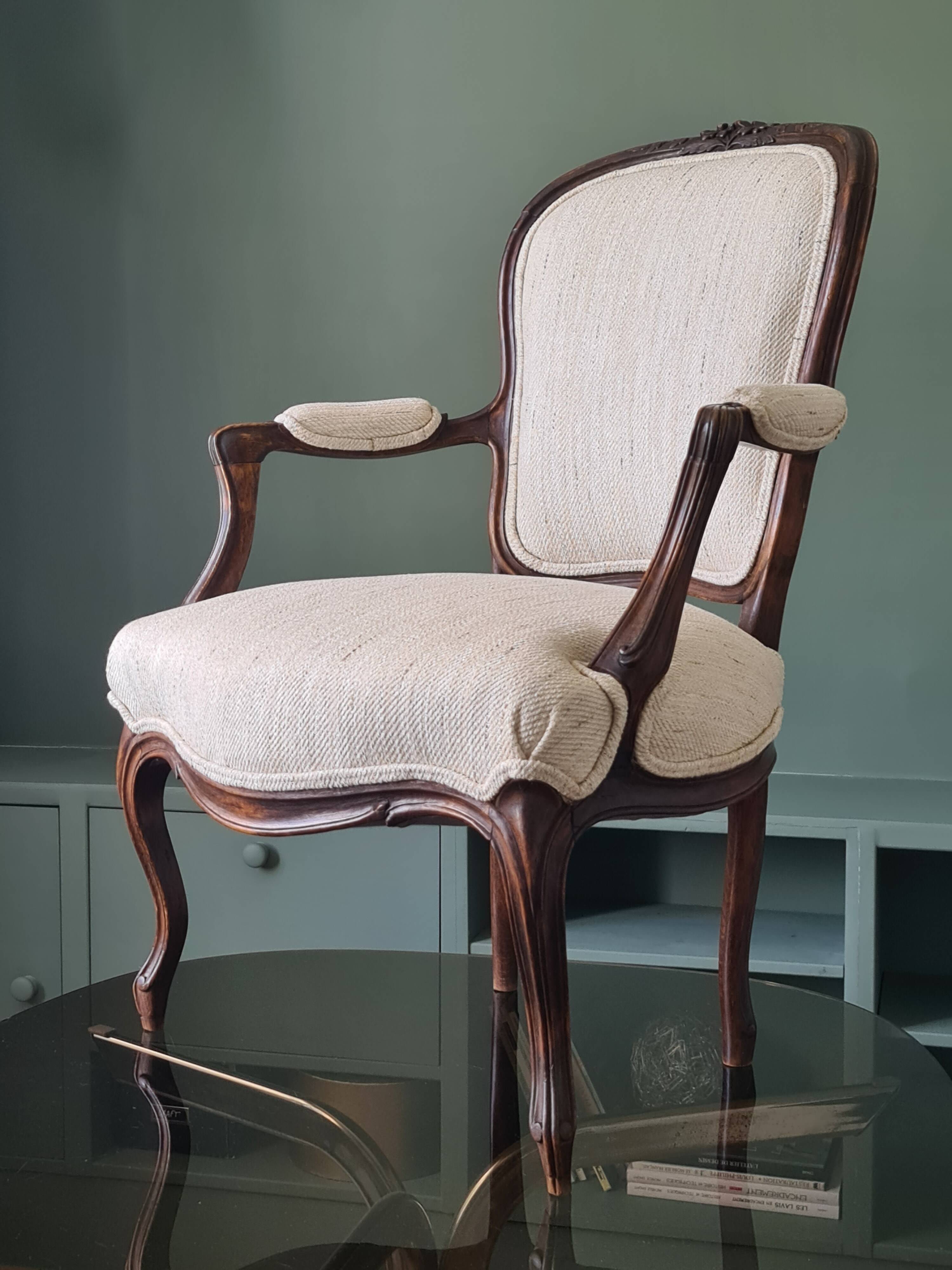 Restored vintage Louis XV convertible