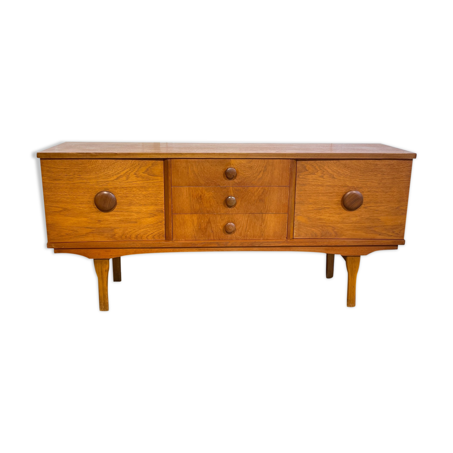 Light teak row 169cm