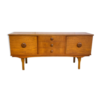 Light teak row 169cm