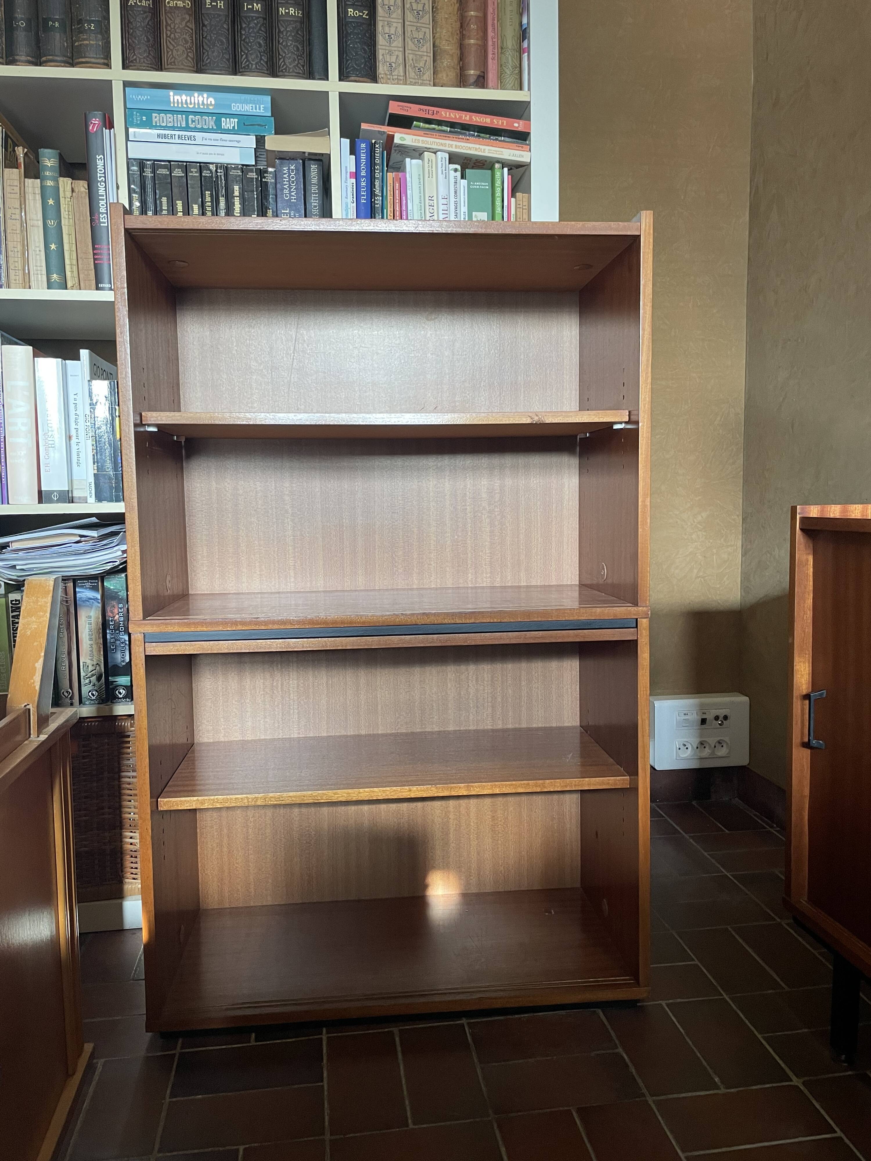 Vintage modular bookcase