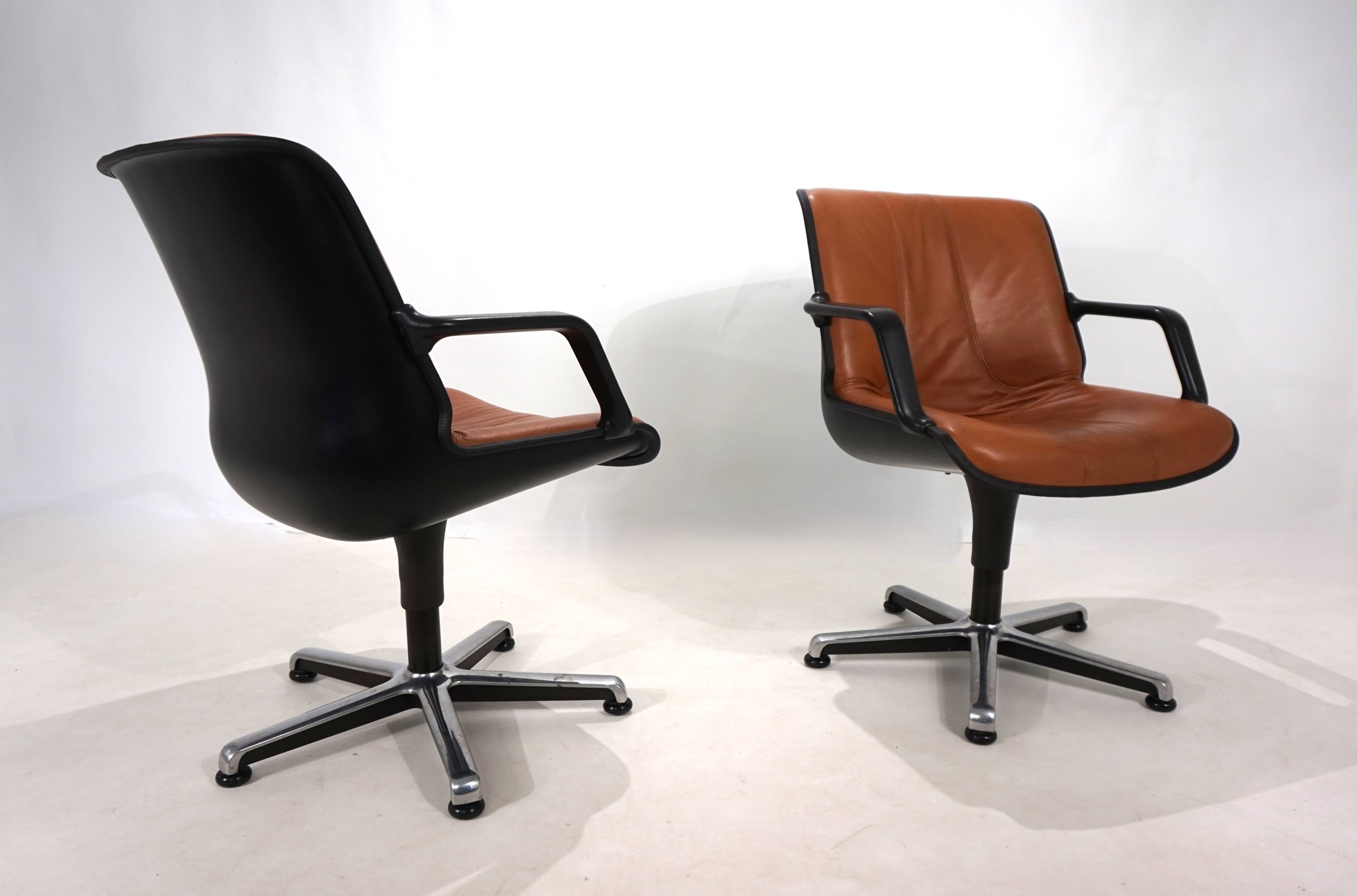 Set of two Fröscher office chairs by Burkhard Vogtherr, 1970