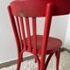 Chaise bistrot bois courbé années 50 Algérie