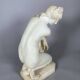 White Marble Sculpture - Venus at Bath - Early 19th Century