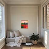 Contemporary abstract "retro composition" by Bodasca