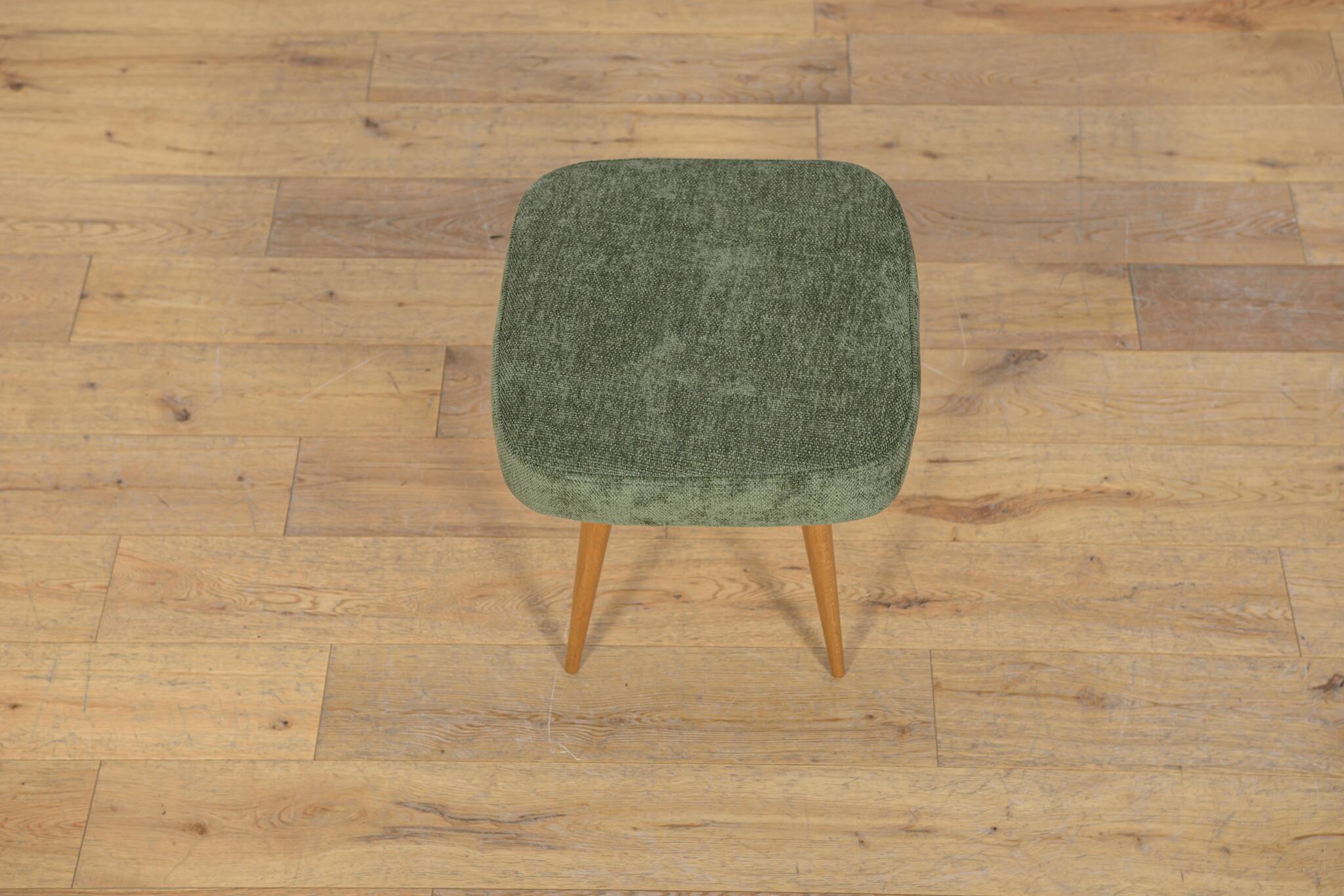 Mid-Century Teak Stool, Poland, 1970s