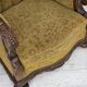 1960s, Danish armchair, furniture wool, solid oak wood.