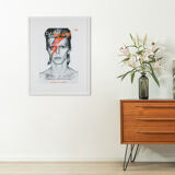 David Bowie, Affiche d’exposition, 64 x 81 cm