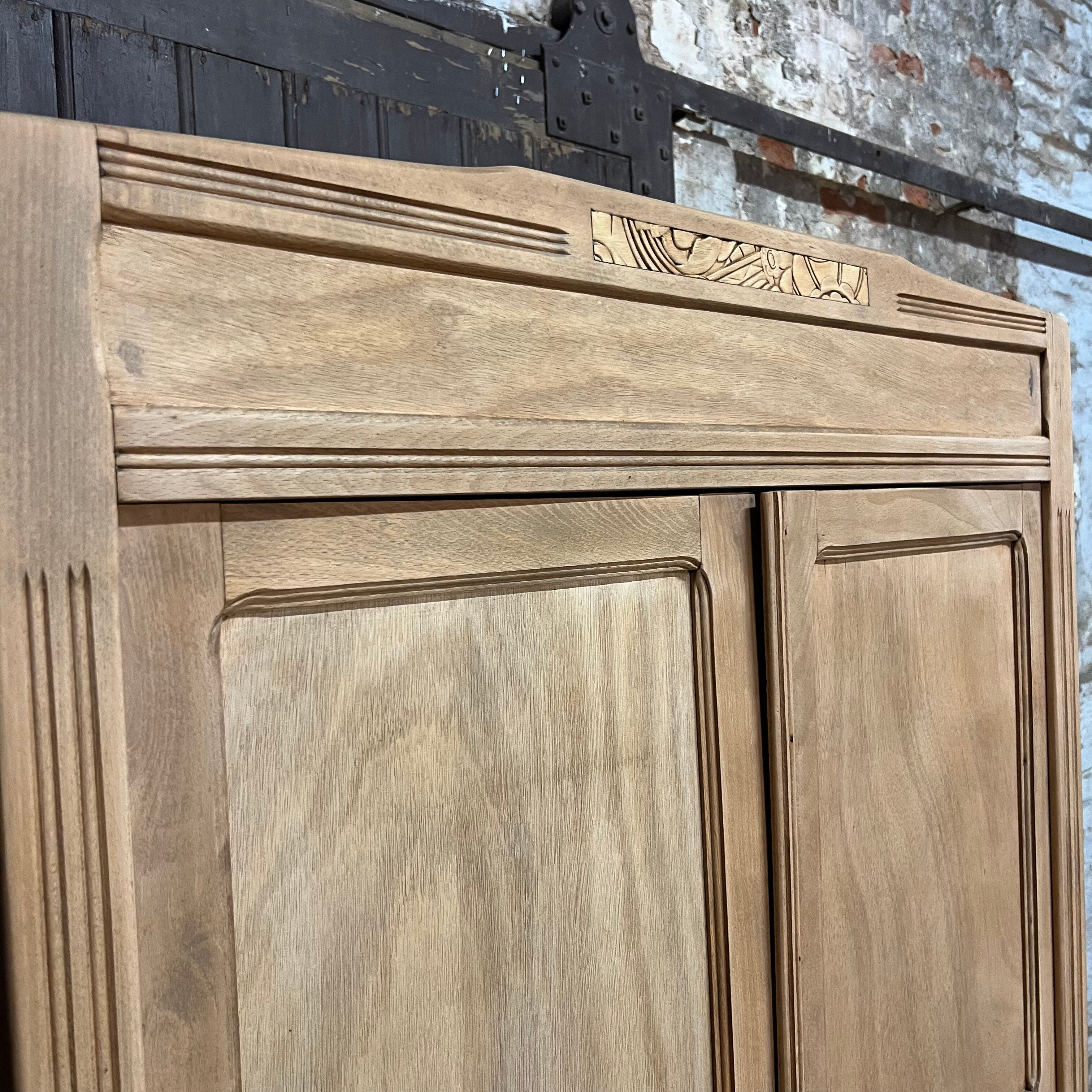 Brut Art Deco Parisian wardrobe