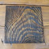 Burnt wood trivet