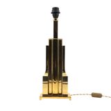 Luciano Frigerio, Hollywood Regency mod. Tartaro table lamp base, Italy 197