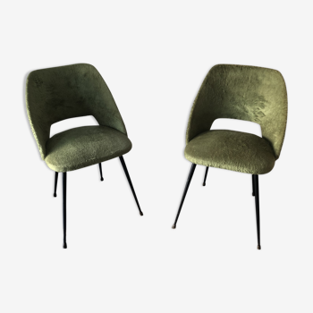 Pair of barrel chairs 50