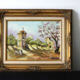Provençal landscape painting