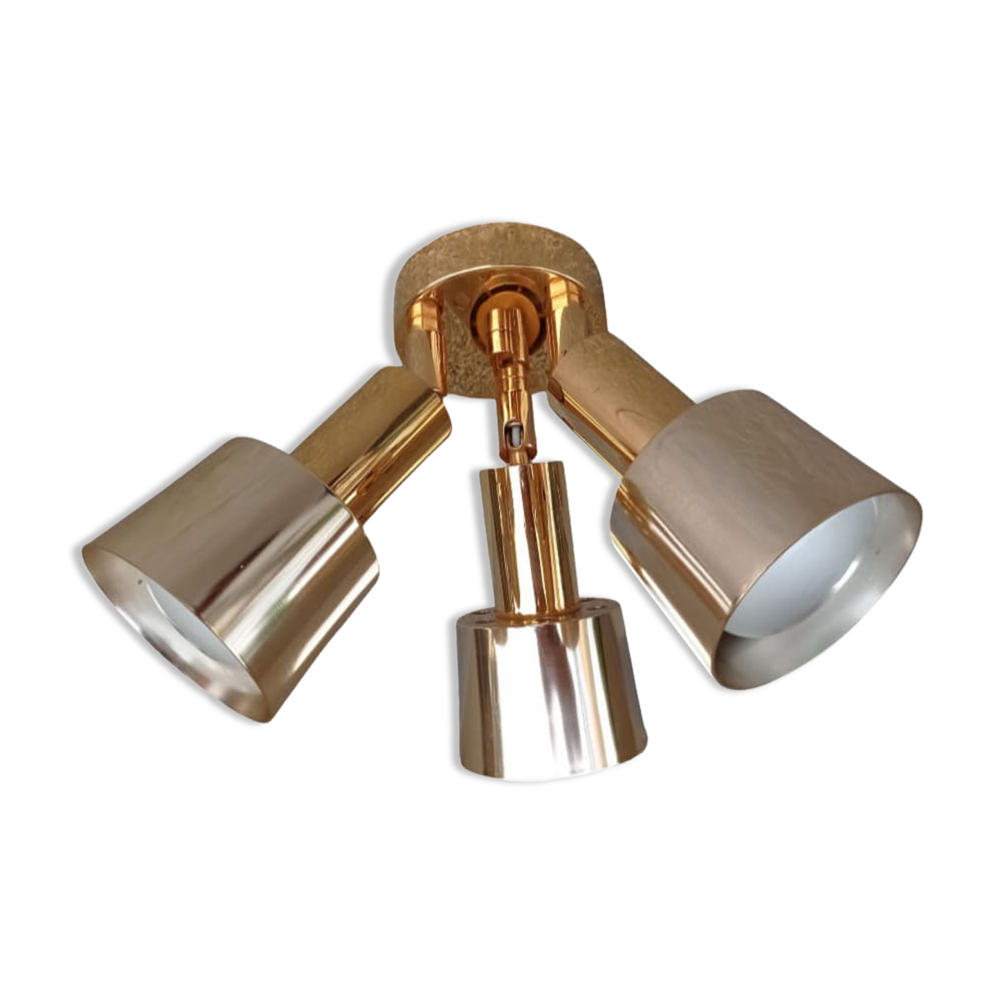 Ceiling lamp with adjustable lampshades, 1970s, Germany