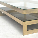 G shaped coffee table