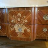 Chest of drawers transition marquetry period