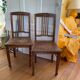 2 chairs