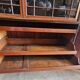 English mahogany bookcase with drawers