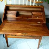 Louis XVI style secretary with walnut donkey