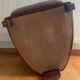 Club chair - vintage aviator in brown leather