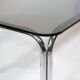 Mid-Century Design Chrome and Smoked Glass Coffee Table, 1970s