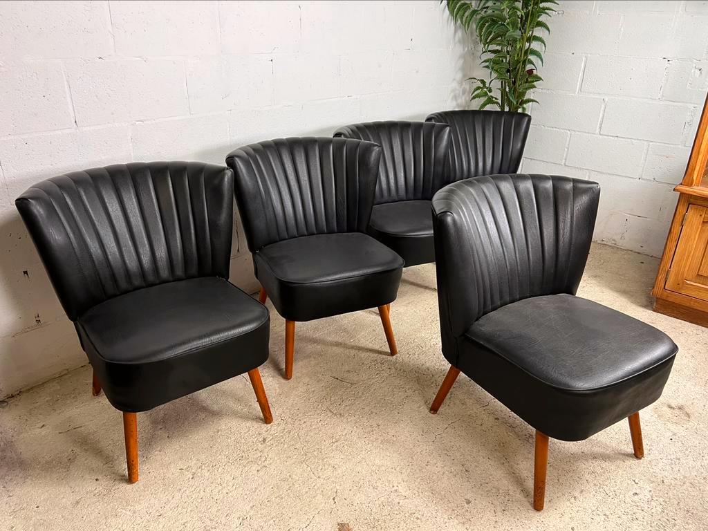 Chaise de cocktail vintage