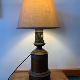 Lampe à gaz ancienne électrifiée
