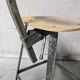 Bienaise workshop high chair, vintage industrial chair