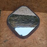 Velvet and mirror coffee table