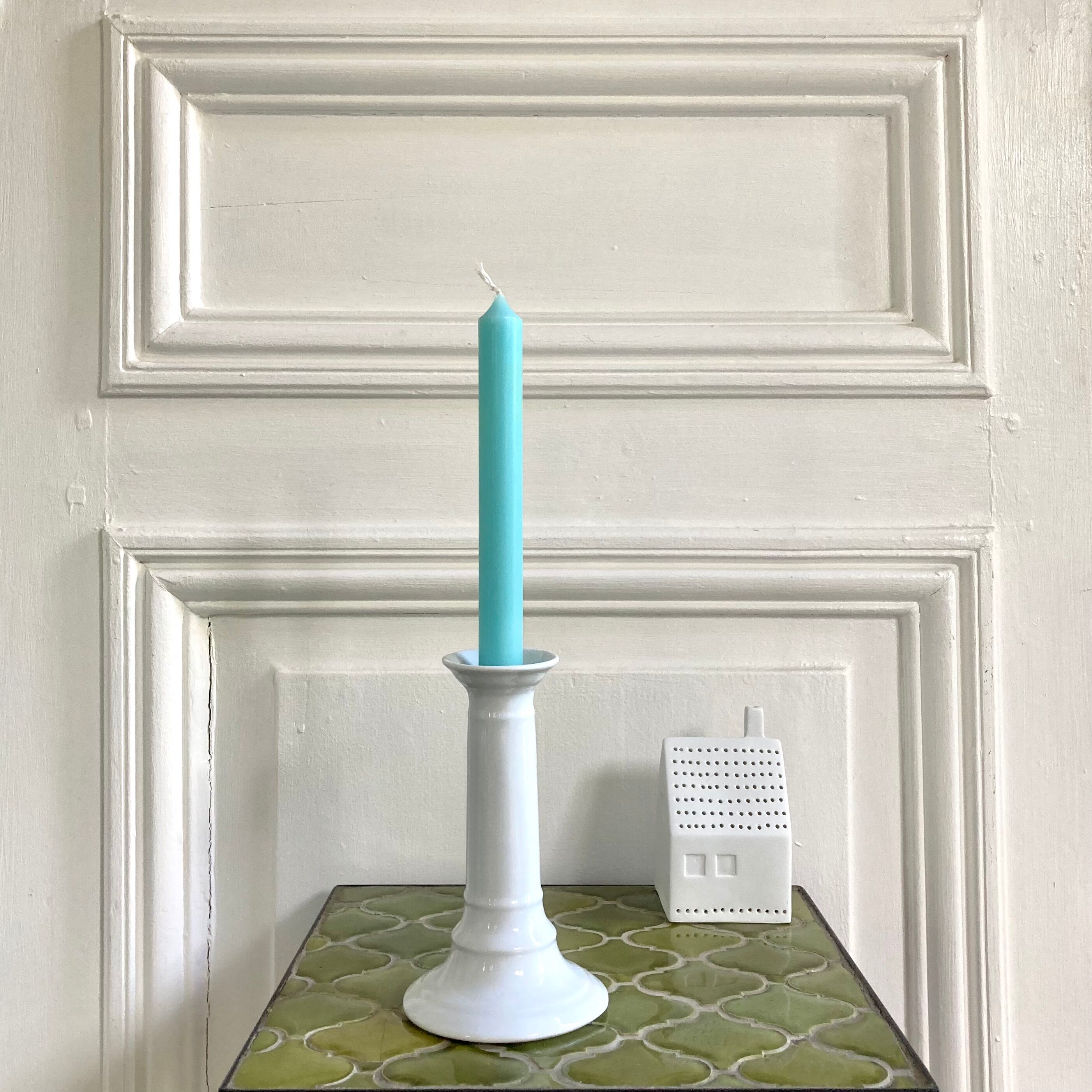 Limoges porcelain candle holder