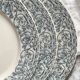 3 ironstone "Renaissance" plates from Creil and Montereau
