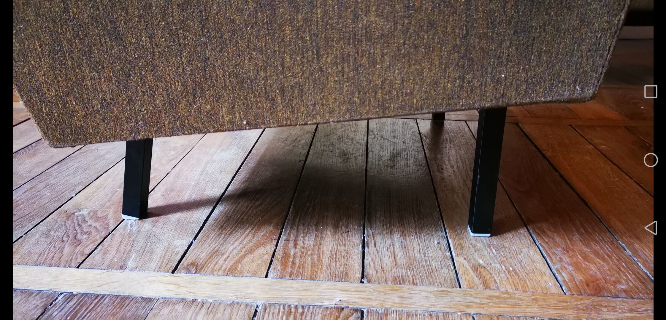 Sofa sofa daybed convertible 60 years 70 khaki